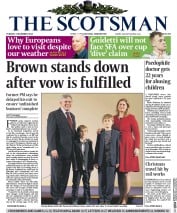 The Scotsman () Newspaper Front Page for 2 December 2014