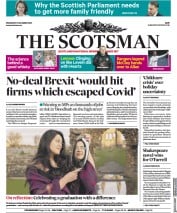 The Scotsman () Newspaper Front Page for 2 December 2020