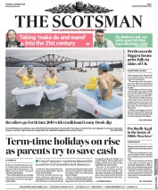 The Scotsman () Newspaper Front Page for 2 January 2018