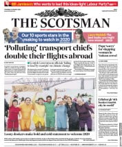 The Scotsman () Newspaper Front Page for 2 January 2020