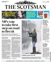 The Scotsman () Newspaper Front Page for 2 February 2017