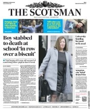 The Scotsman () Newspaper Front Page for 2 March 2016