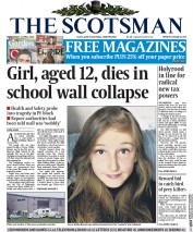 The Scotsman () Newspaper Front Page for 2 April 2014