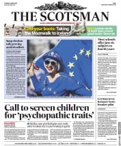 The Scotsman () Newspaper Front Page for 2 April 2019