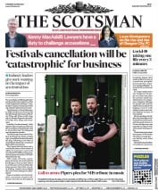 The Scotsman () Newspaper Front Page for 2 April 2020