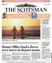 The Scotsman () Newspaper Front Page for 2 May 2018