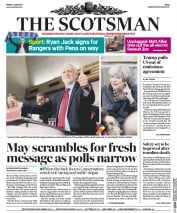 The Scotsman () Newspaper Front Page for 2 June 2017