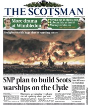 The Scotsman () Newspaper Front Page for 2 July 2013