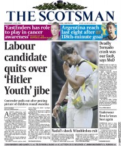 The Scotsman () Newspaper Front Page for 2 July 2014