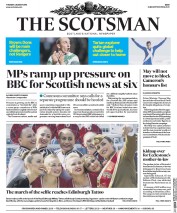 The Scotsman () Newspaper Front Page for 2 August 2016