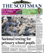 The Scotsman () Newspaper Front Page for 2 September 2015
