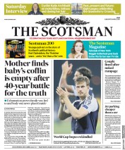 The Scotsman () Newspaper Front Page for 2 September 2017