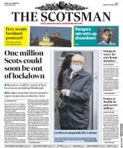 The Scotsman () Newspaper Front Page for 30 October 2020