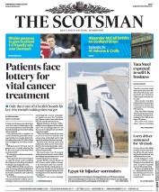 The Scotsman () Newspaper Front Page for 30 March 2016