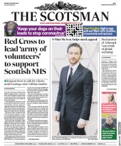 The Scotsman () Newspaper Front Page for 30 March 2020