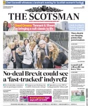 The Scotsman () Newspaper Front Page for 30 May 2019
