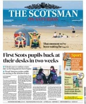 The Scotsman () Newspaper Front Page for 30 May 2020