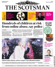 The Scotsman () Newspaper Front Page for 30 July 2016