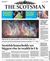The Scotsman () Newspaper Front Page for 30 August 2016