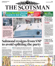 The Scotsman () Newspaper Front Page for 30 August 2018