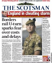 The Scotsman () Newspaper Front Page for 30 September 2011