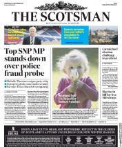 The Scotsman () Newspaper Front Page for 30 September 2015