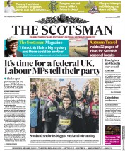 The Scotsman () Newspaper Front Page for 30 September 2017