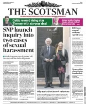 The Scotsman () Newspaper Front Page for 31 October 2017