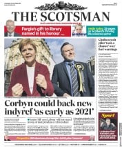 The Scotsman () Newspaper Front Page for 31 October 2019