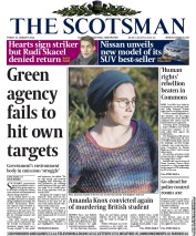 The Scotsman () Newspaper Front Page for 31 January 2014
