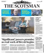 The Scotsman () Newspaper Front Page for 31 March 2017