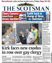 The Scotsman () Newspaper Front Page for 31 May 2013