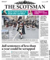 The Scotsman () Newspaper Front Page for 31 July 2017