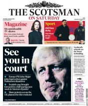 The Scotsman () Newspaper Front Page for 31 August 2019