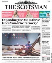 The Scotsman () Newspaper Front Page for 31 August 2020