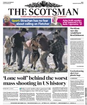 The Scotsman () Newspaper Front Page for 3 October 2017