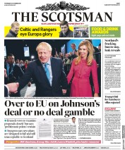 The Scotsman () Newspaper Front Page for 3 October 2019