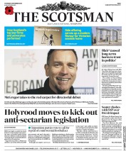 The Scotsman () Newspaper Front Page for 3 November 2016