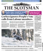 The Scotsman () Newspaper Front Page for 3 January 2019