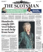 The Scotsman () Newspaper Front Page for 3 January 2020