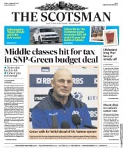 The Scotsman () Newspaper Front Page for 3 February 2017