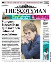 The Scotsman () Newspaper Front Page for 3 March 2021
