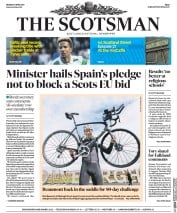 The Scotsman () Newspaper Front Page for 3 April 2017