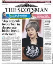 The Scotsman () Newspaper Front Page for 3 April 2019