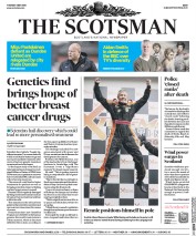 The Scotsman () Newspaper Front Page for 3 May 2016