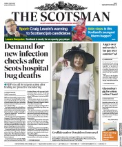 The Scotsman () Newspaper Front Page for 3 May 2019