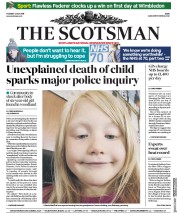 The Scotsman () Newspaper Front Page for 3 July 2018