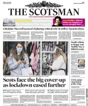 The Scotsman () Newspaper Front Page for 3 July 2020