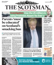 The Scotsman () Newspaper Front Page for 4 October 2019