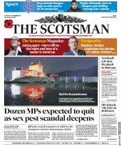 The Scotsman () Newspaper Front Page for 4 November 2017
